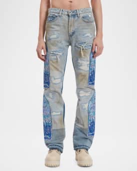 Men's Winter Mechanic Distressed Jeans
