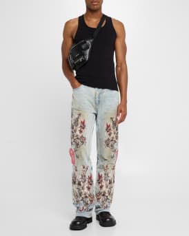 Men's Chaos Embroidered Jeans