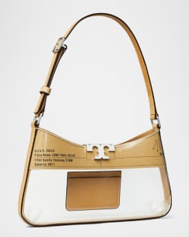 Eleanor Clear Slim Shoulder Bag