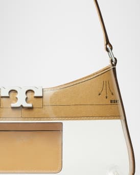 Eleanor Clear Slim Shoulder Bag