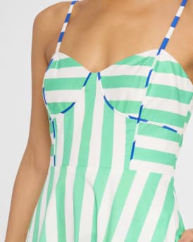 Harper A-Line Midi Dress 