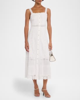Judalon Cotton Midi Dress