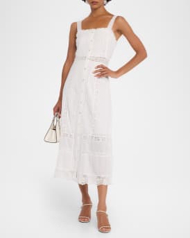Judalon Cotton Midi Dress
