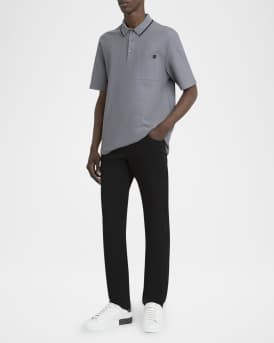 Men's Portofino Calfskin Low-Top Sneakers