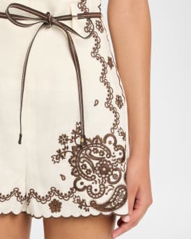 Ascension Embroidered Shorts