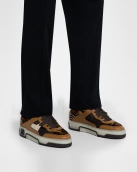 Men's Astroloubi Calf-Hair & Leather Low-Top Sneakers