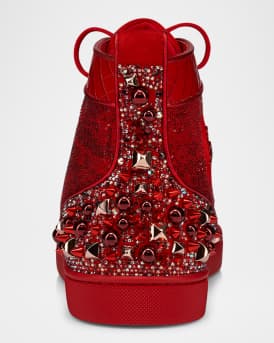 Men's Supertracks Sequin Multi-Spike High-Top Sneakers