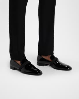 Men's Dandydeco Red-Sole Patent Loafers