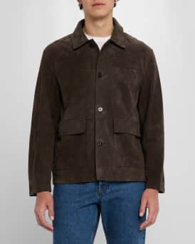 Men's Suede Chore Coat