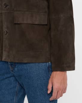 Men's Suede Chore Coat