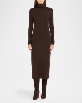 85mm Loo Botta Suede Red Sole Knee-High Boots