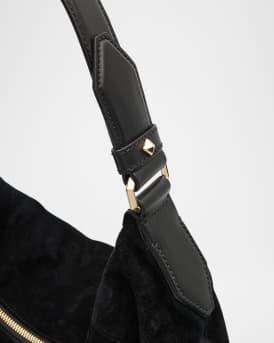 Ana Slouchy Suede Hobo Bag