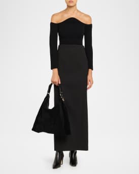 Ana Slouchy Suede Hobo Bag