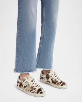 Superstar Cow Horsy Low-Top Sneakers