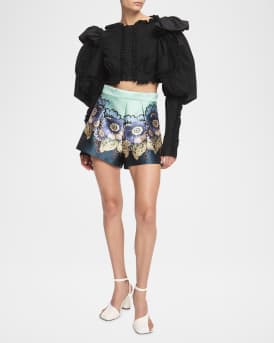 Madalena Floral Shorts 