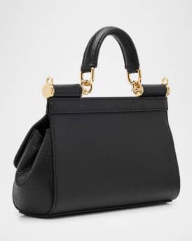 Medium Sicily Elongated Top-Handle Bag