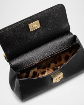 Medium Sicily Elongated Top-Handle Bag