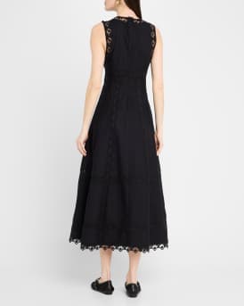 Anela Sleeveless Midi Dress