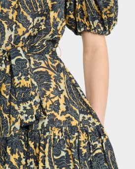 Rosalie Short-Sleeve Mini Dress