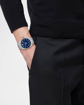 Men's Millenyium 40MM Stainless Steel Bracelet Watch