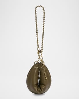 Icons Half Moon Shoulder Bag in Lambskin 