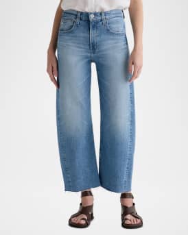 Hattie Crop Barrel Jeans