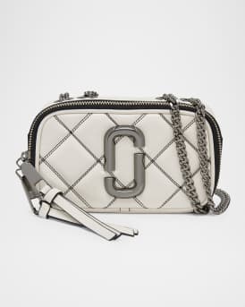 The Snapshot Quilted Leather Crossbody Bag