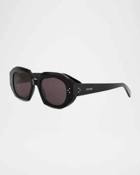 3 Dot Geometric Square Sunglasses