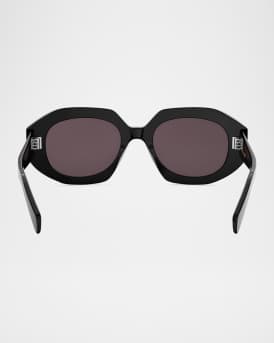 3 Dot Geometric Square Sunglasses