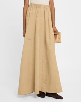 Parachute Maxi Skirt