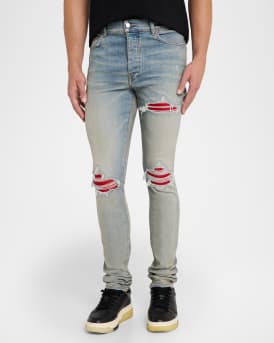 Men's MX1 Distressed Skinny Jeans