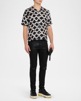 Men's MX1 Waxed Skinny Jeans