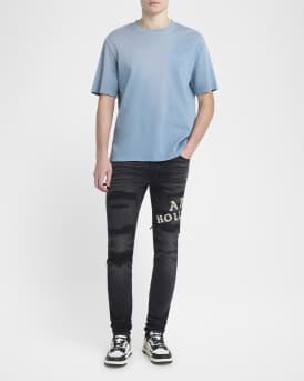 Men's Bleach Bandana Patch T-Shirt