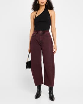 Charlie High-Rise Barrel Jeans