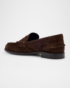 Carter Suede Penny Loafers