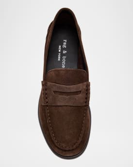 Carter Suede Penny Loafers