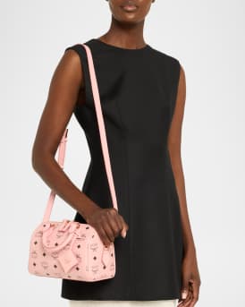 Ella Small Boston Visetos Top-Handle Bag