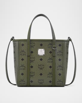 Toni Mini Visetos Shopper Top-Handle Bag