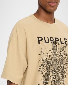 Men's Oversized-Fit Logo Graphic T-Shirt