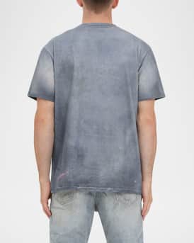 Men's Faded Cotton Jersey Tee