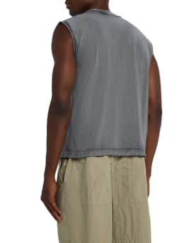 Men's Logo Sleeveless Crewneck T-Shirt
