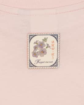 Rosie H-W x Girl's Letter-Print Cotton T-Shirt, Size 12M-8