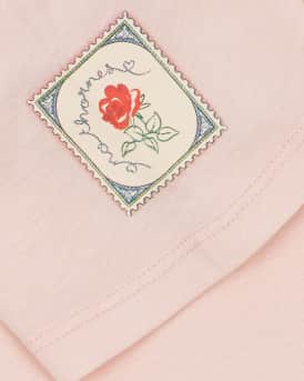 Rosie H-W x Girl's Letter-Print Cotton T-Shirt, Size 12M-8