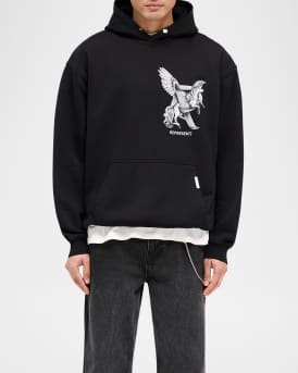 Men's Elegance in Motion Oversized Hoodie