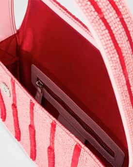 Tommy Beaded Shoulder Bag