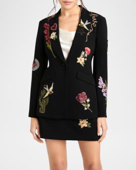 Cheyenne Embroidered Western Amour Blazer