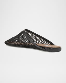 Mesh Flat Mules