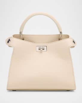 Lutece Nano Grained Leather Top-Handle Bag