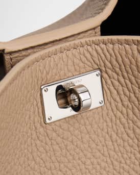 Odeon PM Grain Leather Bucket Bag