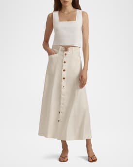 The Lila Midi Skirt